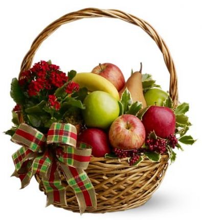Фруктовая корзина Праздничная - купить фруктовую корзину с доставкой на любой праздник в по Березнякам